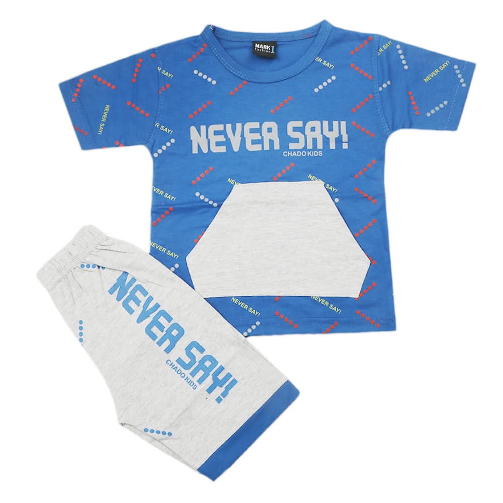 Boys Short Suit - Royal Blue, Kids, Boys Sets And Suits, Chase Value, Chase Value