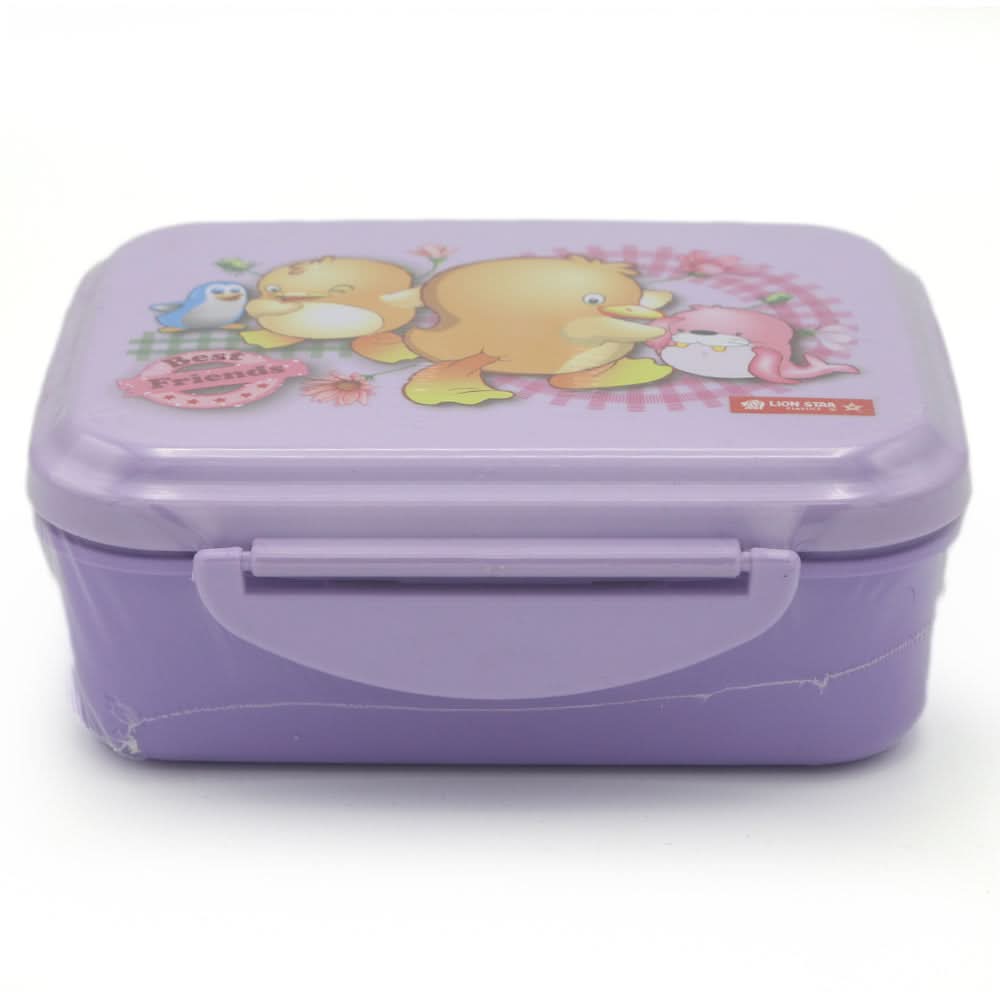 Enzo Clip Box SB-33 - Purple, Kids, Tiffin Boxes And Bottles, Chase Value, Chase Value