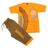 Boys Short Suit - Orange, Kids, Boys Sets And Suits, Chase Value, Chase Value