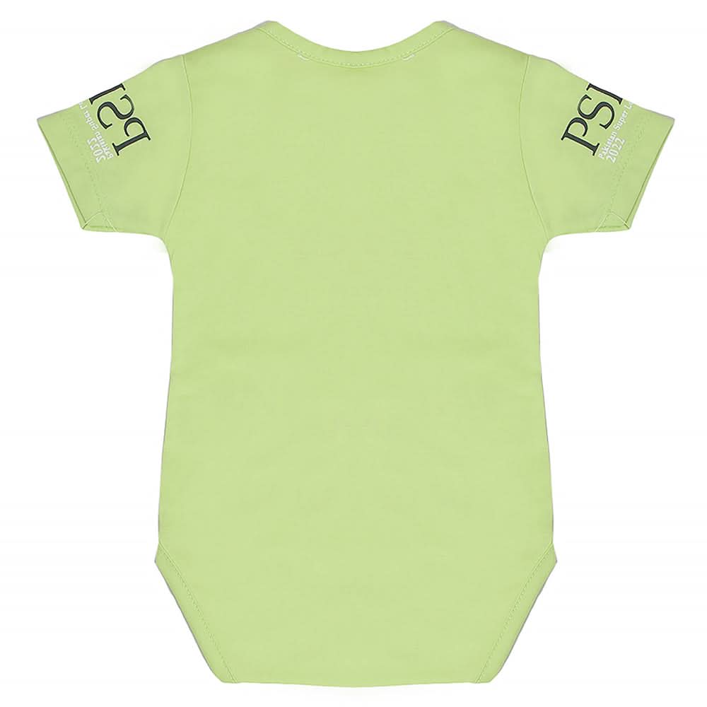 Newborn Lahore Qalandars Half Sleeves Romper - Green, Kids, New Born Boys Rompers, Kids, New Born Girls Rompers, Chase Value, Chase Value