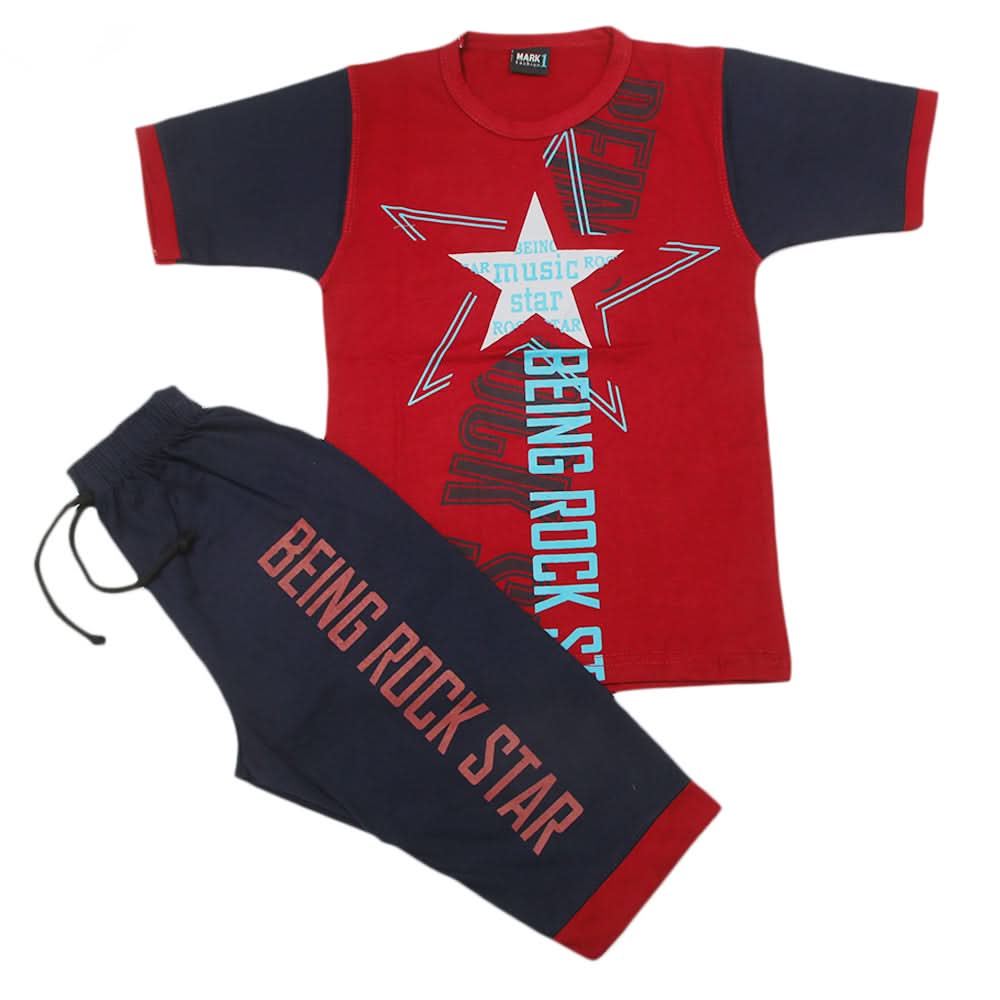 Boys Short Suit - Maroon, Boys Sets & Suits, Chase Value, Chase Value