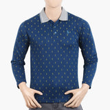 Men's Full Sleeves T-Shirt - Blue, Men's T-Shirts & Polos, Chase Value, Chase Value