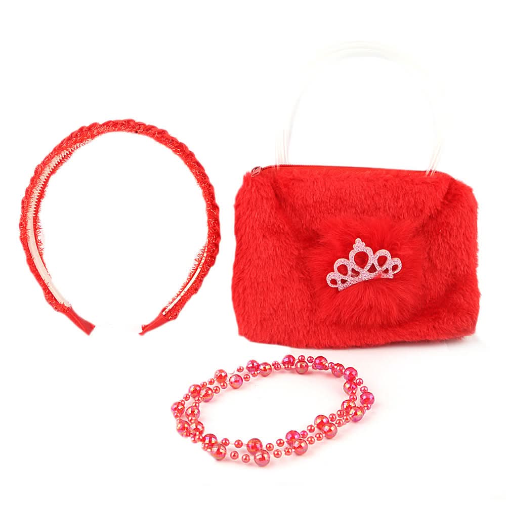 Girls Mala Gift Set - Red, Kids, Jewellery Sets, Chase Value, Chase Value
