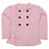 Girls Full Sleeves T Shirt - Peach, Kids, Girls T-Shirts, Chase Value, Chase Value