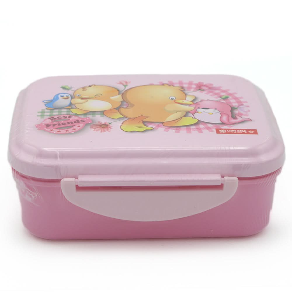 Enzo Clip Box SB-33 - Pink, Kids, Tiffin Boxes And Bottles, Chase Value, Chase Value