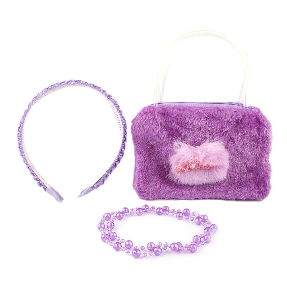 Girls Mala Gift Set - Purple, Kids, Jewellery Sets, Chase Value, Chase Value