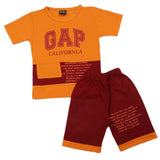 Boys Short Suit - Orange, Kids, Boys Sets And Suits, Chase Value, Chase Value
