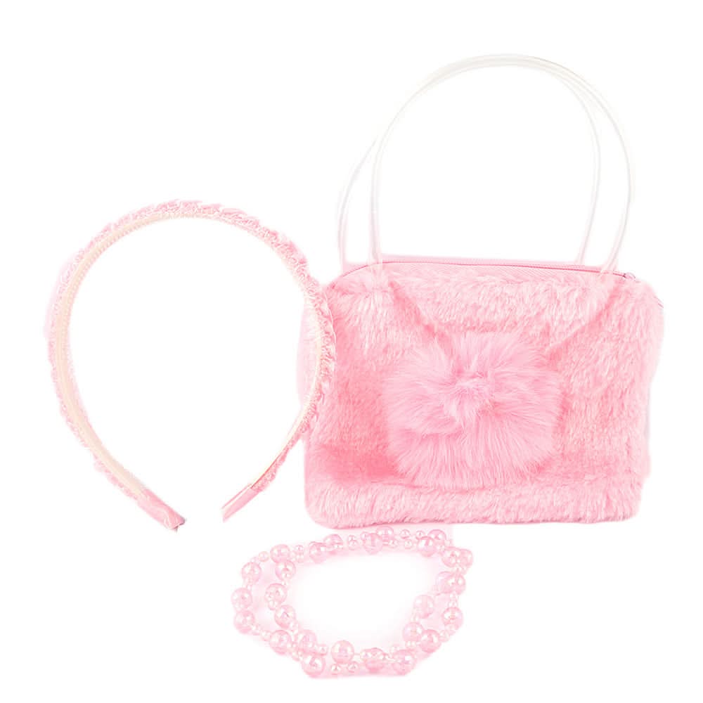 Girls Mala Gift Set - Pink, Kids, Jewellery Sets, Chase Value, Chase Value