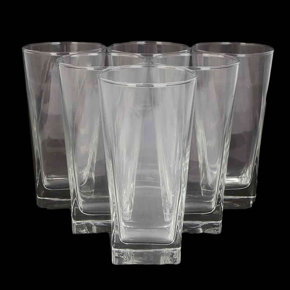 Glass Set  6 Pcs, Home & Lifestyle, Glassware & Drinkware, Chase Value, Chase Value