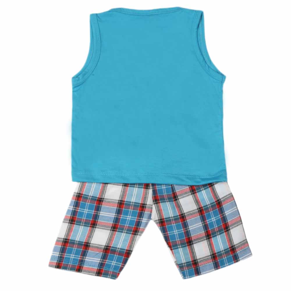 Boys Sando Suit - Blue, Kids, Boys Sets And Suits, Chase Value, Chase Value