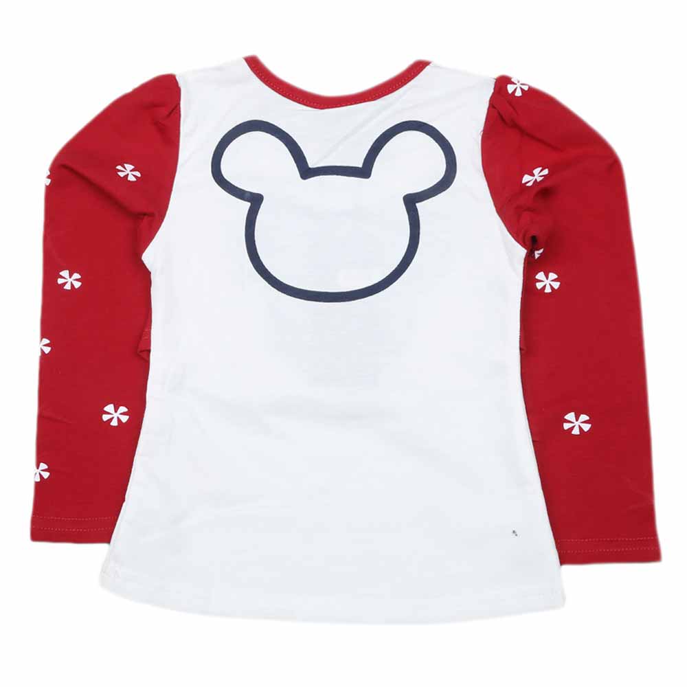 Girls Full Sleeves T Shirt 2 Pcs - Maroon, Kids, Girls T-Shirts, Chase Value, Chase Value