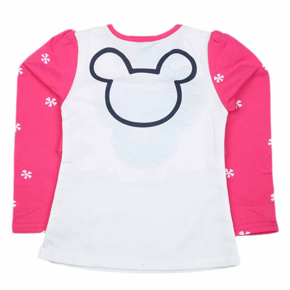 Girls Full Sleeves T Shirt 2 Pcs - Dark Pink, Kids, Girls T-Shirts, Chase Value, Chase Value