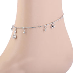 Women's Anklet - Silver, Women, Foot Jewellery, Chase Value, Chase Value
