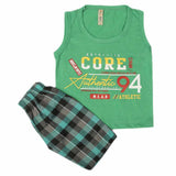 Boys Sando Suit - Green, Kids, Boys Sets And Suits, Chase Value, Chase Value