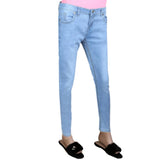 Women's Denim Pant - Light Blue, Women, Pants & Tights, Chase Value, Chase Value