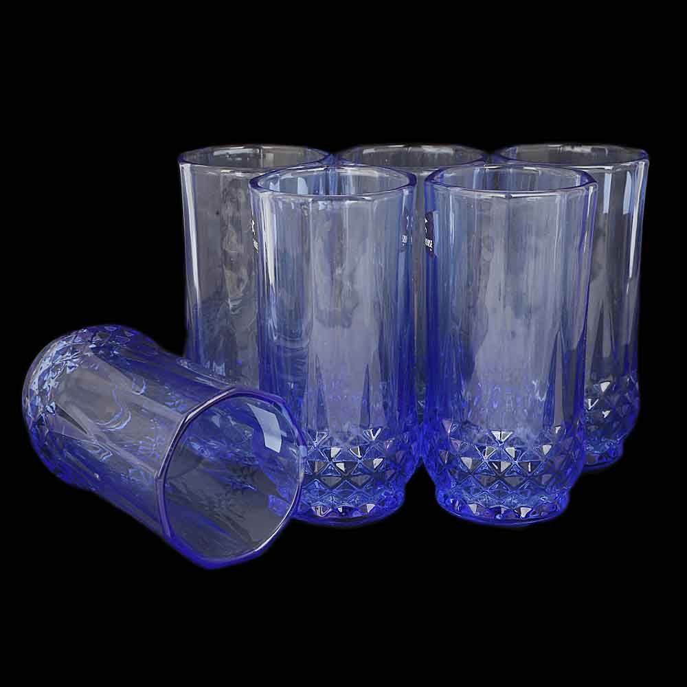 Colhor Glass 6 Pcs, Home & Lifestyle, Glassware & Drinkware, Chase Value, Chase Value