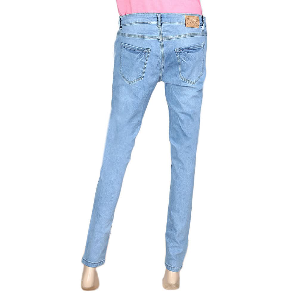 Women's Denim Pant - Light Blue, Women, Pants & Tights, Chase Value, Chase Value
