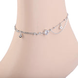 Women's Anklet - Silver, Women, Foot Jewellery, Chase Value, Chase Value