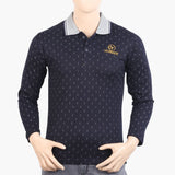 Men's Full Sleeves T-Shirt - Navy Blue, Men's T-Shirts & Polos, Chase Value, Chase Value
