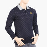 Men's Full Sleeves T-Shirt - Navy Blue, Men's T-Shirts & Polos, Chase Value, Chase Value