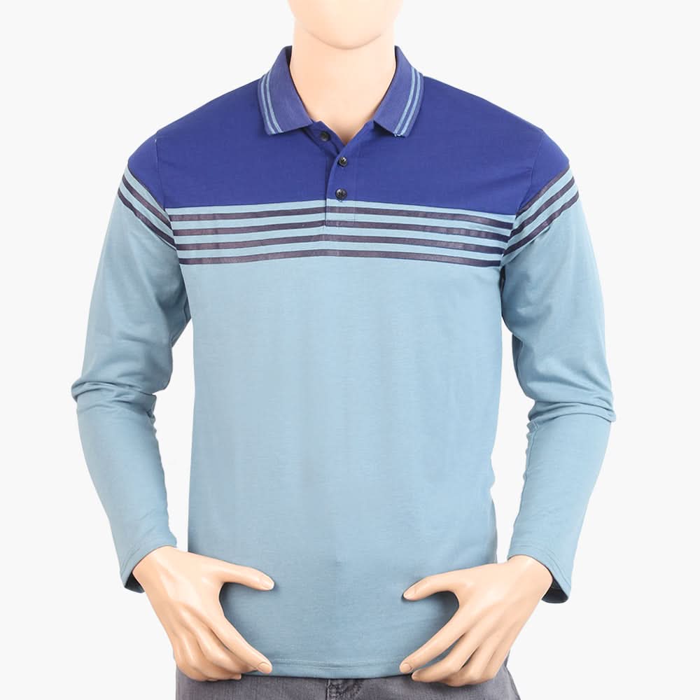Men's Full Sleeves T-Shirt - Sea Green, Men's T-Shirts & Polos, Chase Value, Chase Value