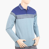 Men's Full Sleeves T-Shirt - Sea Green, Men's T-Shirts & Polos, Chase Value, Chase Value