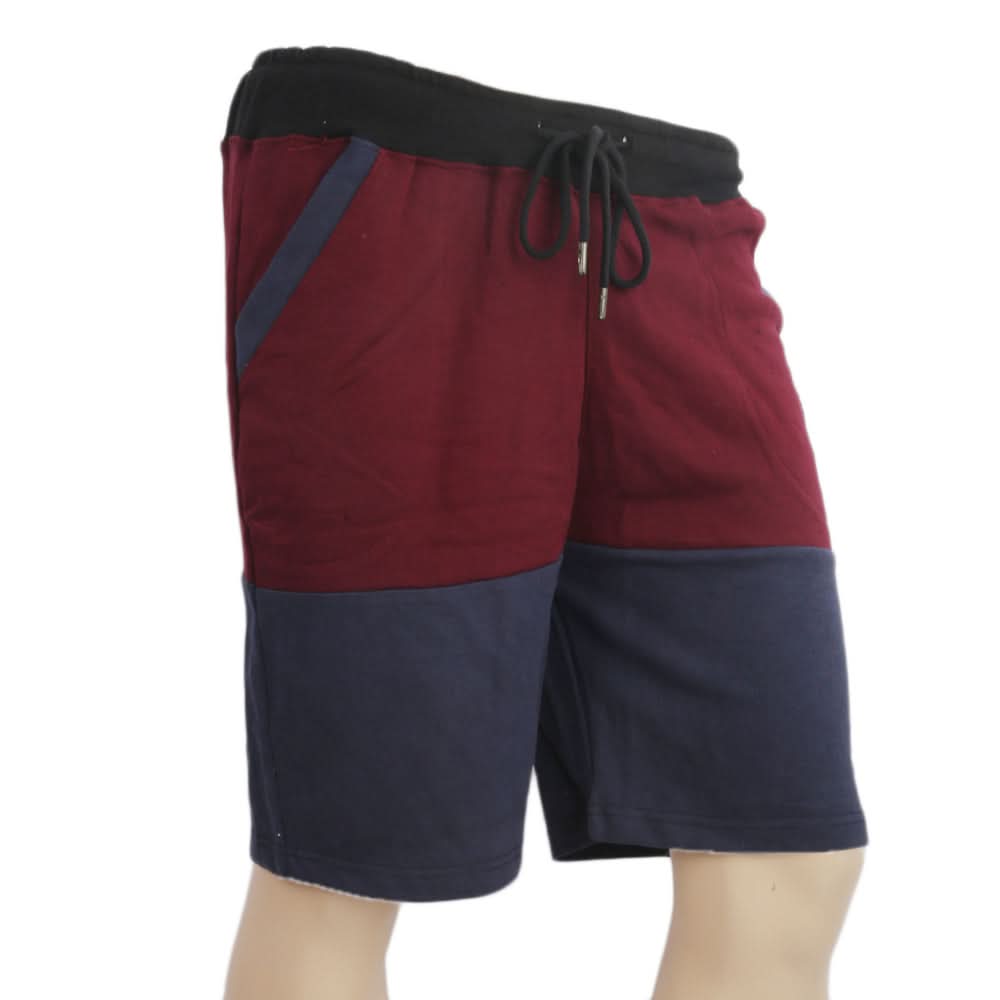 Men's Knitted Short - Maroon, Men, Shorts, Chase Value, Chase Value