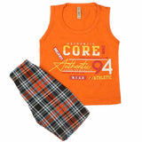 Boys Sando Suit - Orange, Kids, Boys Sets And Suits, Chase Value, Chase Value