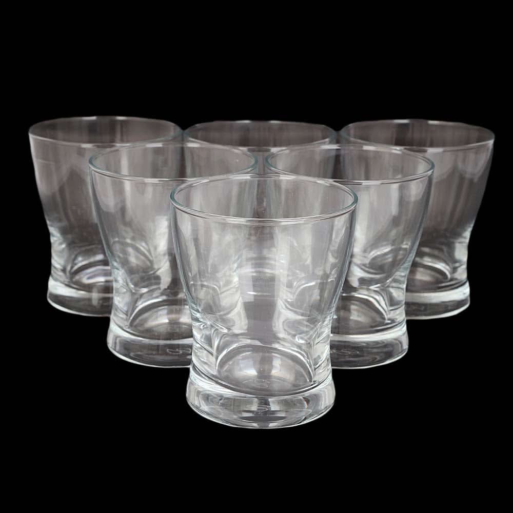 Glass Set 6 Pcs, Home & Lifestyle, Glassware & Drinkware, Chase Value, Chase Value