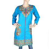 Women's Embroidered Kurti - Blue, Women's Fashion, Chase Value, Chase Value