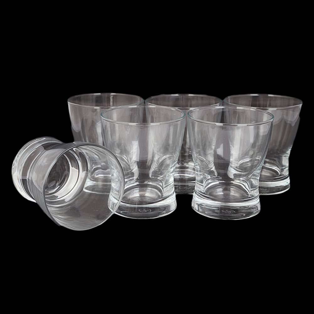 Glass Set 6 Pcs, Home & Lifestyle, Glassware & Drinkware, Chase Value, Chase Value
