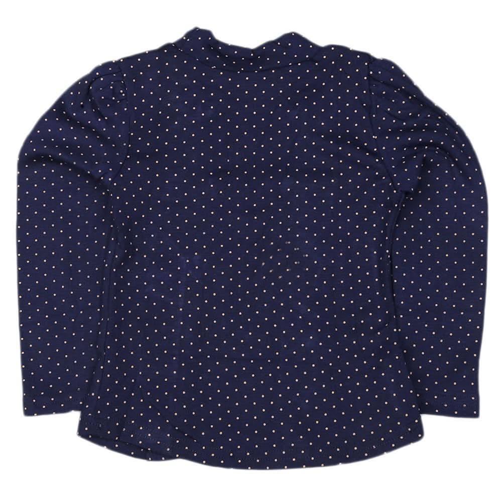 Girls Full Sleeves T Shirt - Blue, Kids, Girls T-Shirts, Chase Value, Chase Value
