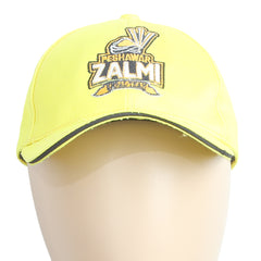 Men's Peshawar Zalmi P-Cap - Yellow, Men, Caps & Hats, Chase Value, Chase Value