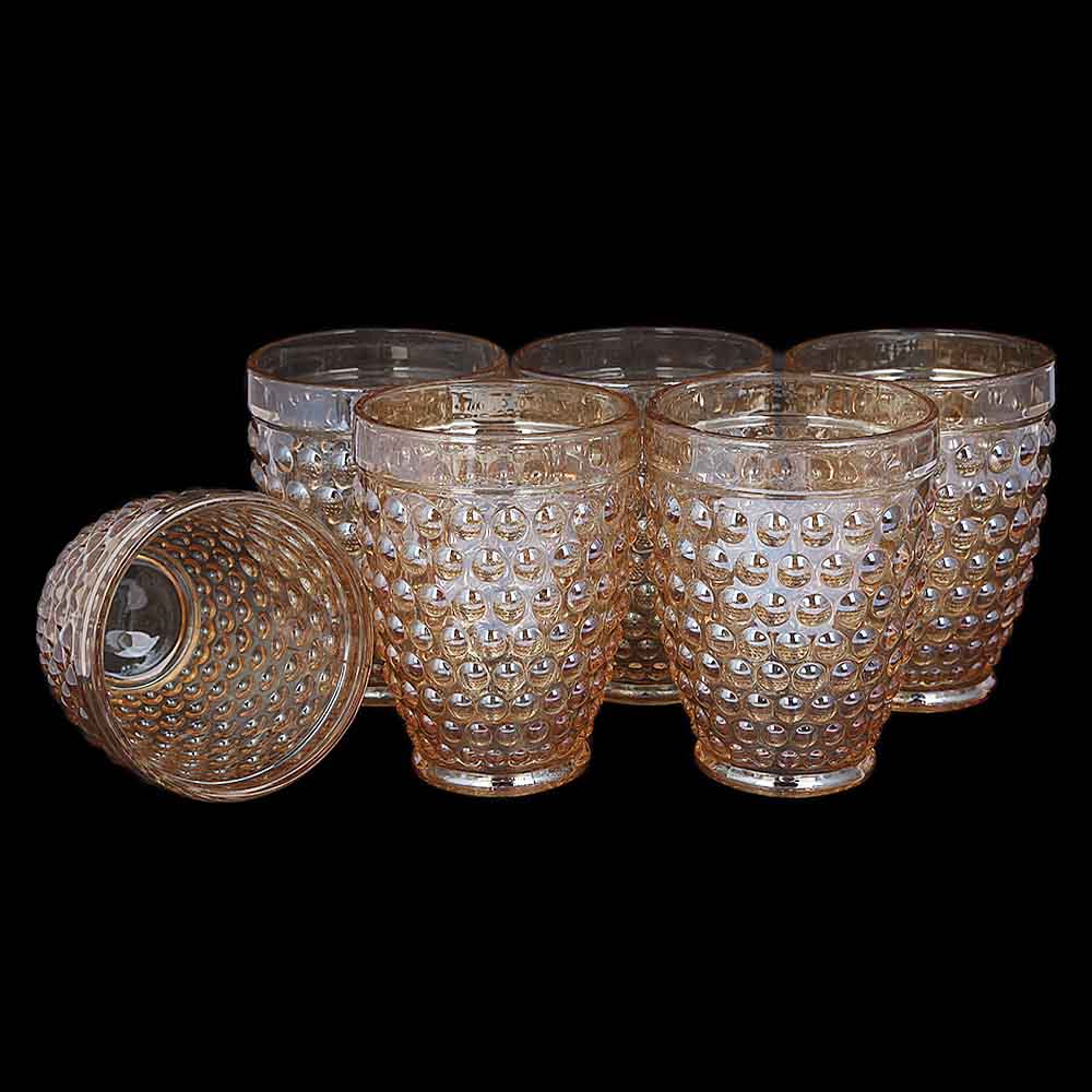 Color Glass 6 Pcs, Home & Lifestyle, Glassware & Drinkware, Chase Value, Chase Value