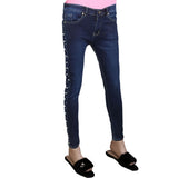 Women's Denim Pant - Dark Blue, Women, Pants & Tights, Chase Value, Chase Value
