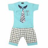 Boys Half Sleeves Suit 1828 - Blue, Kids, Boys Sets And Suits, Chase Value, Chase Value