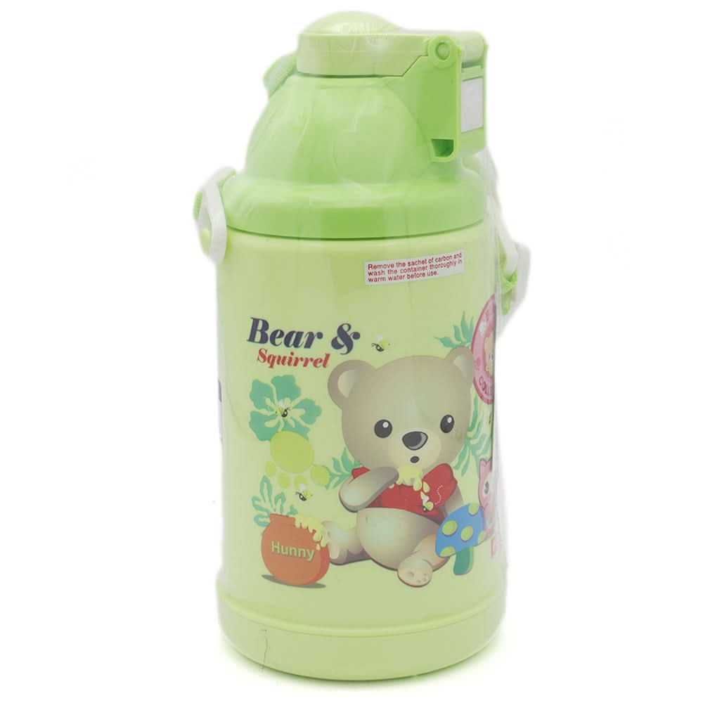 Lion Star School Water Bottle HU-29 500ml - Green, Kids, Tiffin Boxes And Bottles, Chase Value, Chase Value
