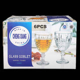 Glass 6 Pcs, Home & Lifestyle, Glassware & Drinkware, Chase Value, Chase Value