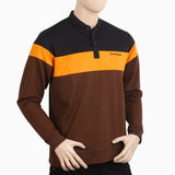 Men's Polo Sweat Shirt - Brown, Men's Sweater & Sweat Shirts, Chase Value, Chase Value