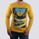 Men's Full Sleeves T Shirt - Mustard, Mens T-Shirts, Chase Value, Chase Value