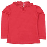 Girls Full Sleeves T Shirt - Maroon, Kids, Girls T-Shirts, Chase Value, Chase Value