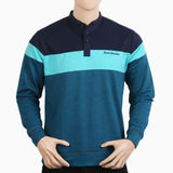 Men's Polo Sweat Shirt - Steel Green, Men's Sweater & Sweat Shirts, Chase Value, Chase Value