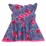 Newborn Girls Frock - Blue - A, Kids, Newborn Girls Frocks, Chase Value, Chase Value