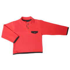 Boys Sherwani Sweatshirt - Red, Kids, Boys Hoodies and Sweat Shirts, Chase Value, Chase Value
