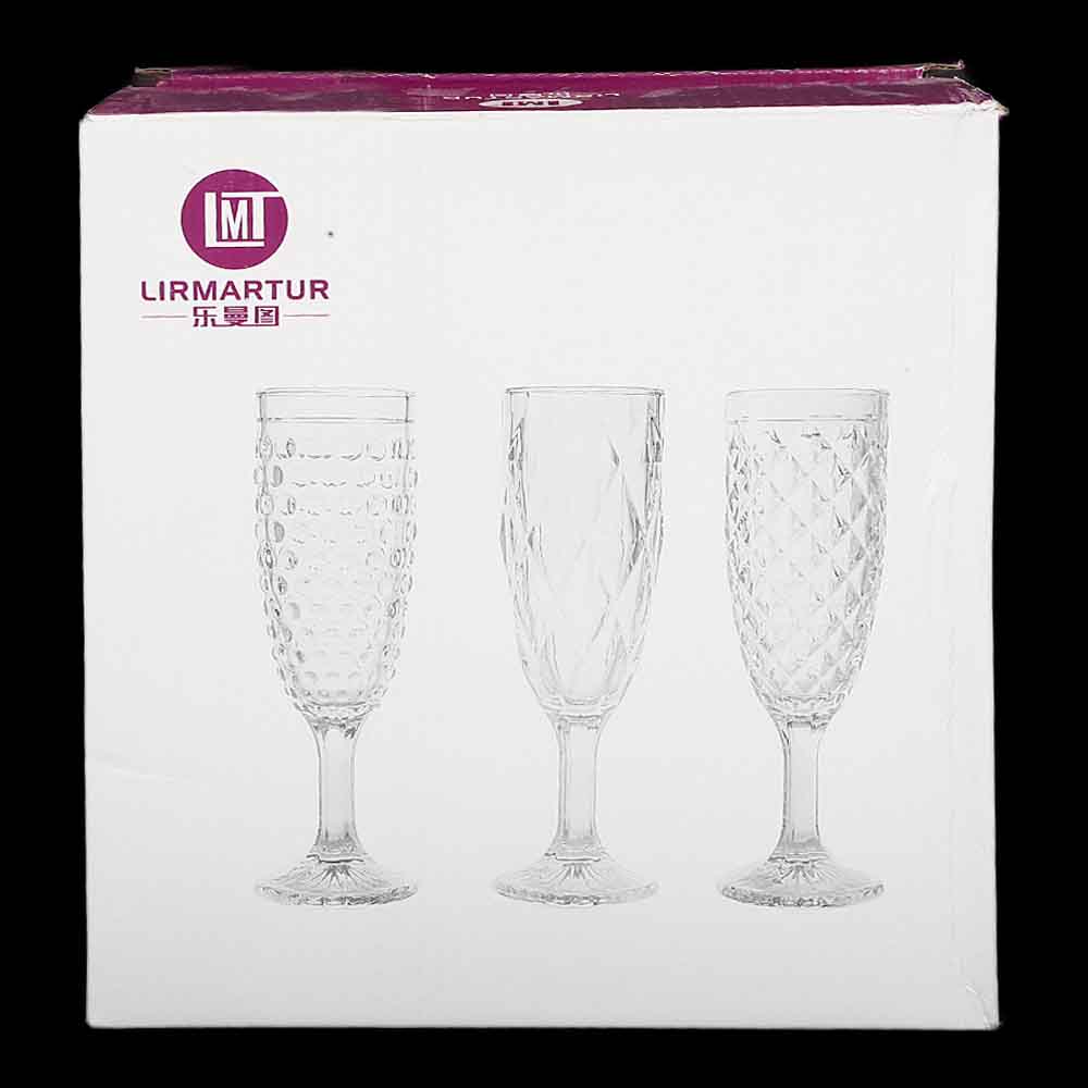Glass 6 Pcs, Home & Lifestyle, Glassware & Drinkware, Chase Value, Chase Value