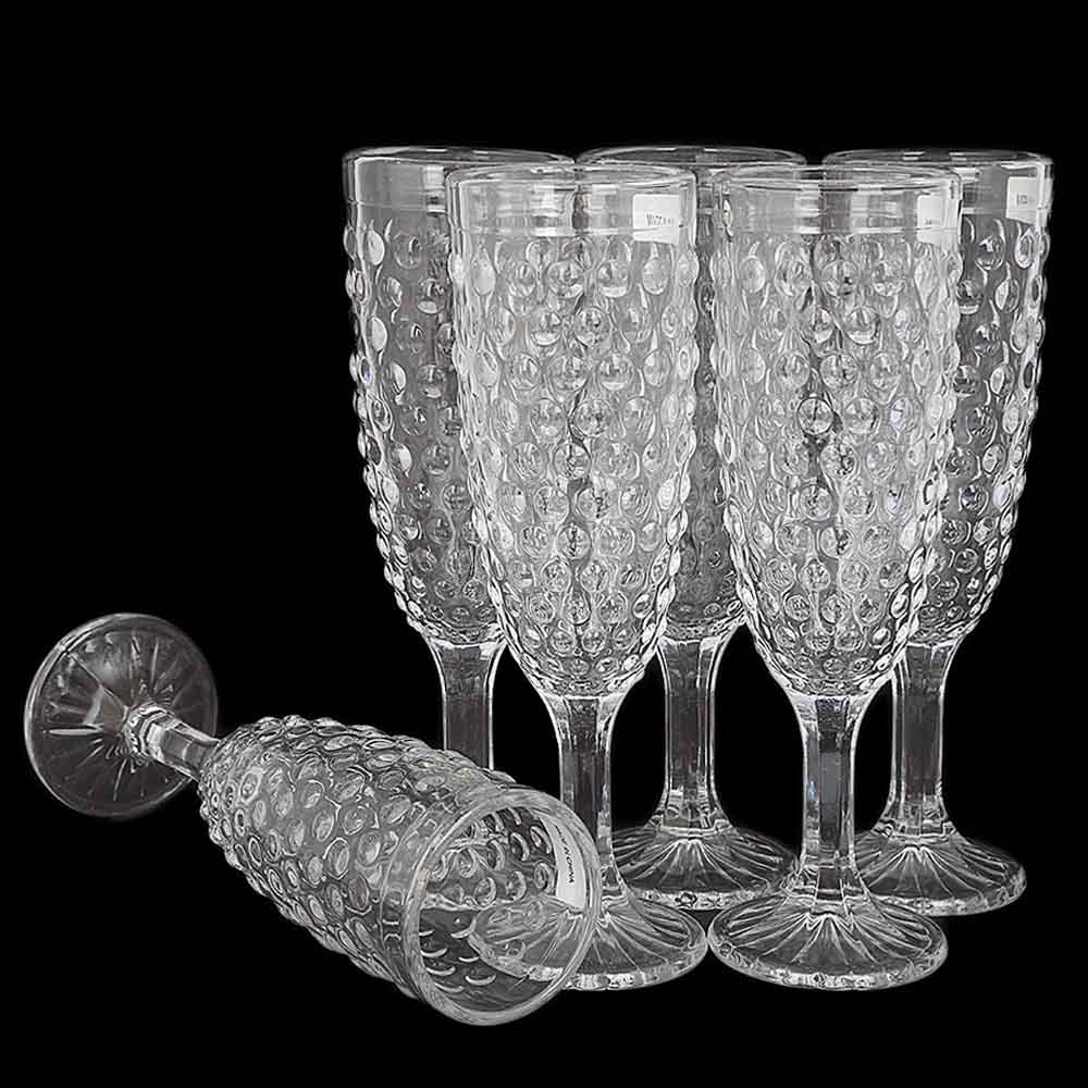 Glass 6 Pcs, Home & Lifestyle, Glassware & Drinkware, Chase Value, Chase Value