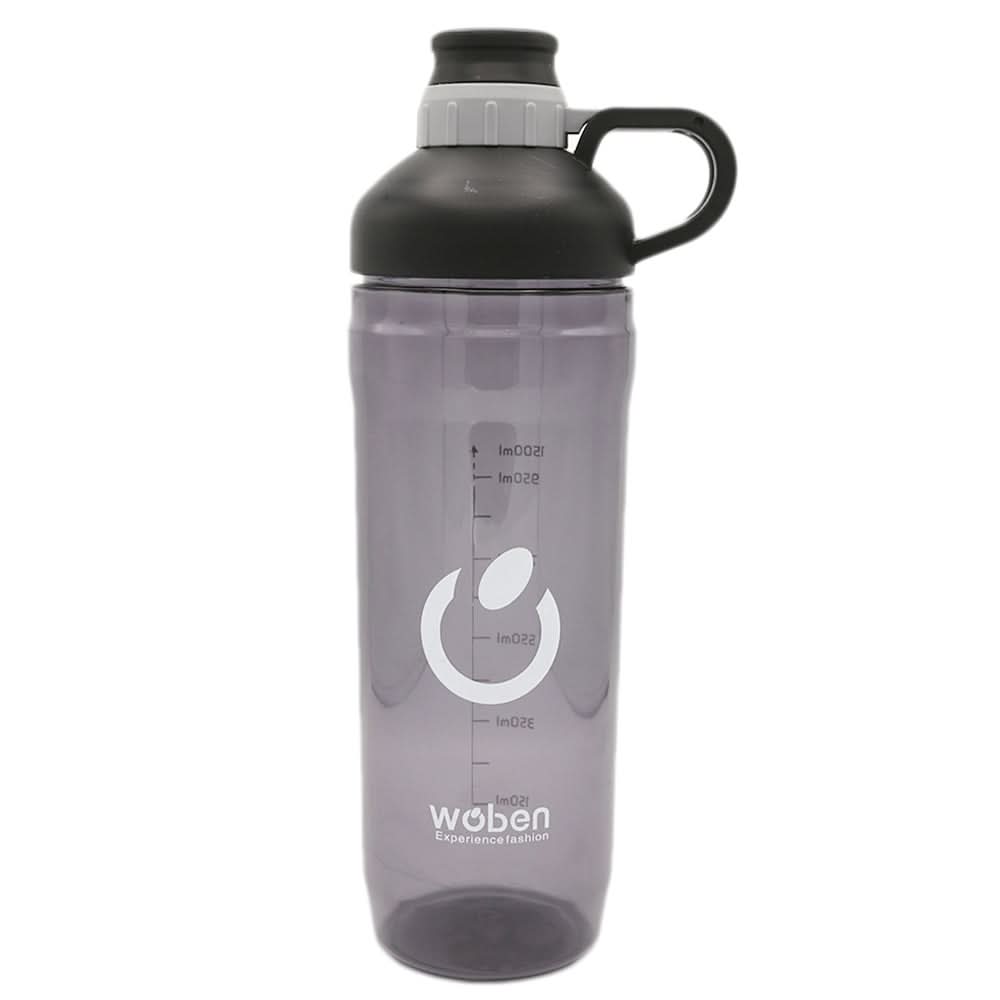 Sports Water Bottle 1500ml - Black, Home & Lifestyle, Glassware & Drinkware, Chase Value, Chase Value