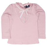 Girls Full Sleeves T Shirt - Peach, Kids, Girls T-Shirts, Chase Value, Chase Value