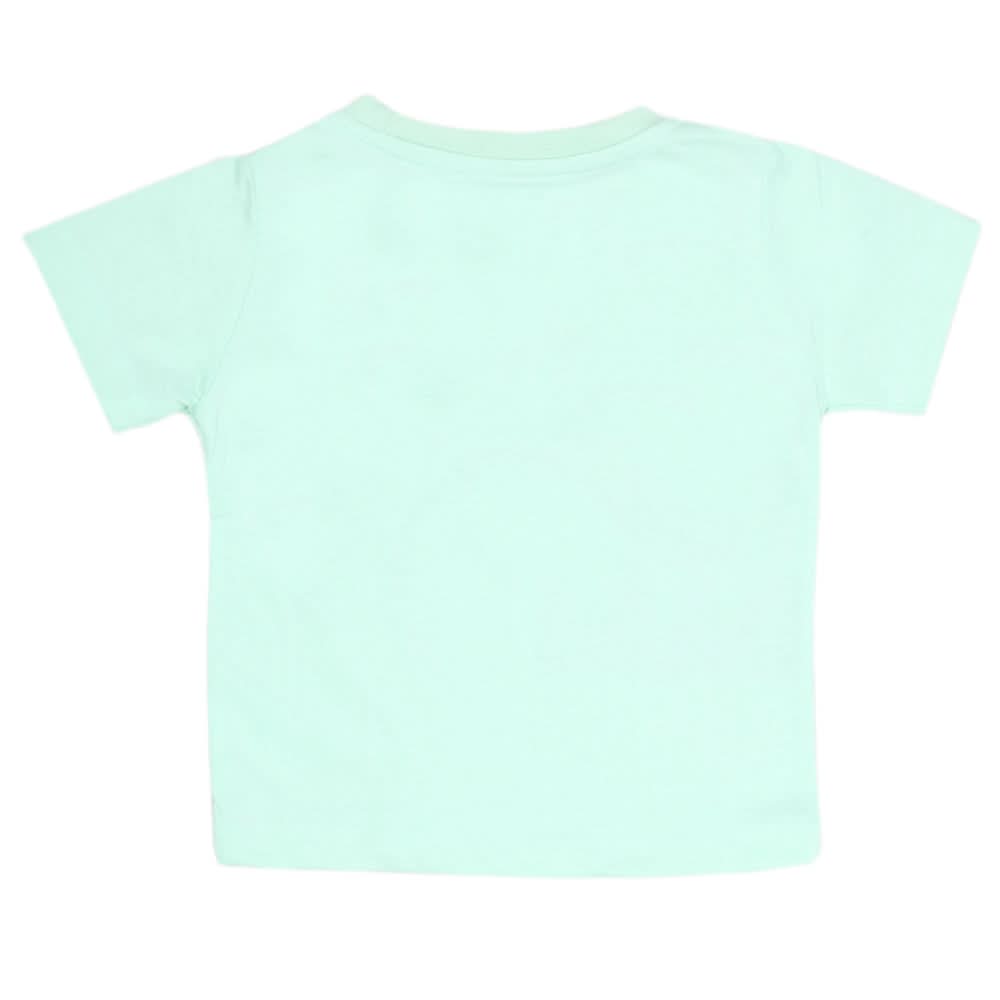 Boys Half Sleeves Printed T-Shirt - Light Green, Kids, Boys T-Shirts, Chase Value, Chase Value