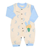 Newborn Boys Full Sleeves Romper - Blue, Kids, New Born Boys Rompers, Chase Value, Chase Value